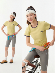 OWOX | Áo Thun Ngắn Đầm Phối Màu Cool Casual