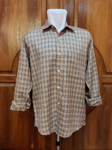 Kemeja Flanel Tex Club Original Second Size L