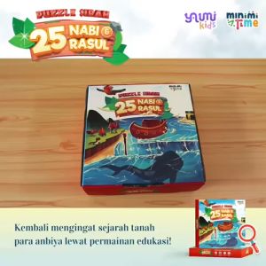 BONUS POSTER & PRINTABLE - Puzzle Sirah Nabi dan Rasul Yaumi Kids Mainan Anak Edukasi