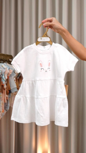 Elegant Kids ชุดเด็กผู้หญิง 6-18เดือน ชุดเดรสกระโปรง ลายกระต่าย EverydaySweet Collection | Babytrend