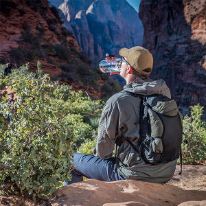 Helikon Groundhog Outdoor Tactical Backpack Riding Bicycle Helmet Bag 10L Double Shoulder Soft Pack for Men Camping Hiking