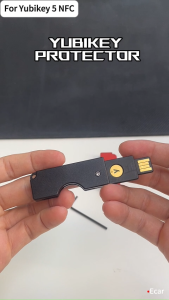 Vỏ bảo vệ YubiKey - Vỏ hợp kim nhôm CNC chống trầy xước và chống cong vênh dễ lắp đặt