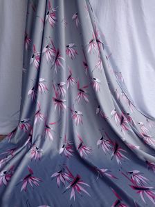 kain motif satin maxmara kualitas premium - harga setengah meter