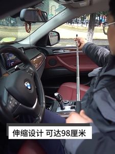 Car rearview mirror wiper retractable portable cleaning supplies glass window cleaner wiper