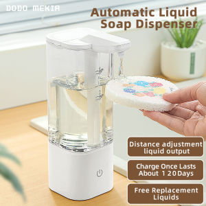 550ml Automatic Liquid Soap Dispensers Recharge Sensor Hand Sanitizer Machine for Kitchen Bathroom Shampoo Shower Gel Detergent