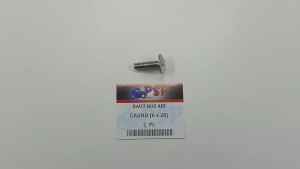 Baut Box Aki Grand 6x20 (Harga Per 1 PCS) - Baud Kempol Payung Polos Accu M6 Drat 6mm Panjang 20mm