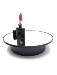 Rotating Jewelry Display Stand 360° Product Rotate Rack 20cm Two-way Electric Video Shooting Turntable Mirror 电子展示转盘