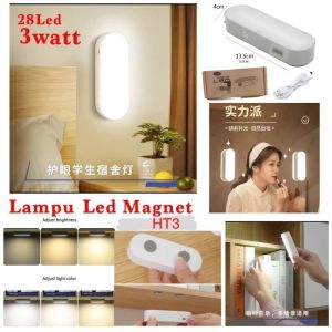 0HT-3 Lampu Dinding Magnetic Tempel Lampu Meja Belajar Lampu Lemari / Lampu Kamar Aestetic / Lampu Dinding