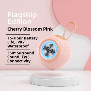 Portable Outdoor Bluetooth Speaker High Quality Sound Super Bass Mini Wireless Music Box Largosia TG337 Single Driver Neodymium