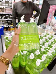 Sữa rửa mặt SVR cho da dầu mụn nhạy cảm 400ml [Chính hãng Bill Pháp]