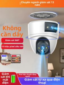 MEILUNMEIHUAN | Camera Giám Sát Không Dây 360 Độ Treo Tường