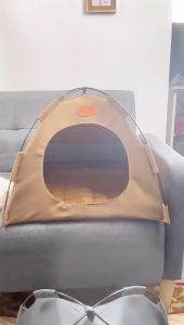 เต้นท์แมว สัตว์เลี้ยง บ้านแมว ที่นอน ผ้าระบายอากาศ เต็นท์สัตว์แมว