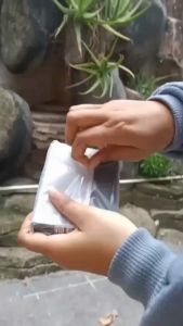 DOMPET LIPAT PRIA PRAKTIS SIMPLE HITAM MURAH KASATO SLOT FOTO KEKINIAN WA1001B5 SAKU KULIT KARTU ATM