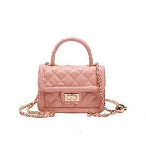 IELGY chain bag womens French niche small fragrance rhombic style high-end sense messenger bag