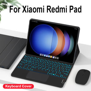 For Xiaomi Redmi Tablet Keyboard Cover For Xiaomi Pad 6S Pro 12.4 Mi 5 6 Pro 11 For Redmi Pad SE 11 Pad 10.61 Case