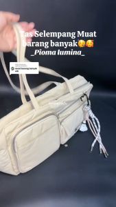 Deobags S1002 Tas Bahu Wanita Nylon Canvas Woman Fashion Bag Tas Selempang dan Bahu Wanita / Shoulder bag pioma lumina