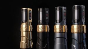 YILONG Tattoo MAX Cartridge Cordless Tattoo Machine Tattoo Pen 2400mAh Battery Coreless Tattoo Equipment Tattoo Artist