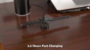 Fast Charging USB Charging Dock for Garmin Vivoactive 3/4/4S Fenix 5S/5X/6S/6XVenu 2/2SDurable Cable for Smartwatch Charging