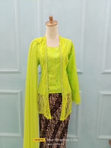 atasan kebaya kutubaru modern/kutubaru Bali/kebaya full furing/kebaya kutubaru full puring