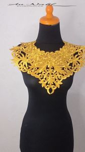 An-Nahl Hiasan Dada Renda Bordir & Aksesoris Tari Coker Abaya