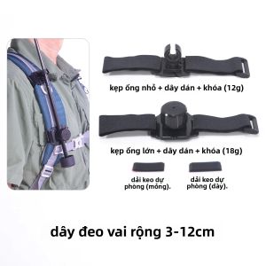 Kẹp Dù Đeo Ba Lô Rảnh Tay Nhẹ Đi Bộ Đường Dài Ngoài Trời Giá Đỡ Ô Cố Định Để Đi Bộ Dễ Dàng Polycarbonate Polyester