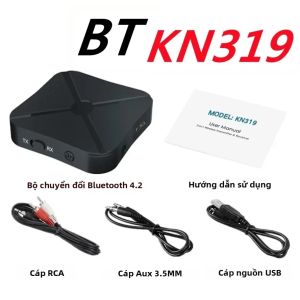 Bộ Chuyển Đổi Âm Thanh Không Dây Bluetooth 5.0 2 Trong 1 Bộ Thu Bluetooth Âm Thanh Nổi Với Giắc Cắm RCA 35mm Cho PC Trên Ô Tô