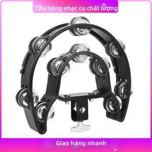 IRIN | Đàn Tambourine Hai Hàng Nhạc Cụ Lắc Tay Cho Trẻ Em Đồ Chơi Giáo Dục Nhạc Cụ Gõ Cho Tiệc Tùng KTV