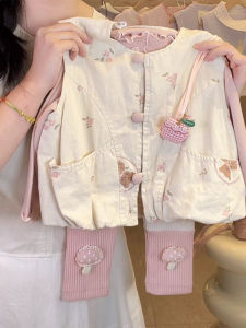 Cute Bear Girls Sweater and Leggings Set