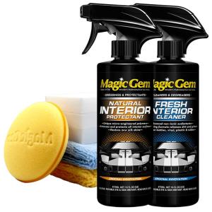 Magic Gem | Bộ Dụng Cụ Chăm Sóc Nội Thất Phục Hồi Nhựa Sáp Dưỡng Ghế Da