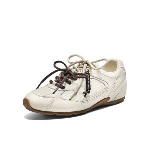 Belle | Double Lace-up Retro Ballet Training Shoes
