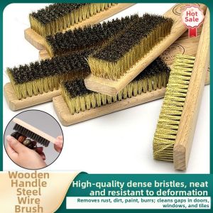High Quality 6 Row 8 Row Copper Wire Brush for Polishing Gold And Silver Rings Jewelry Processing Gold Smelting Tools