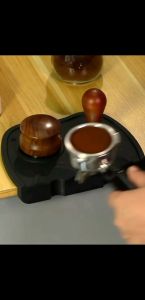 Coffee Pressed Mat Corner Mat Espresso Coffee Tampers Mat Anti-skid Food Safe Silicone Rubber Tamping Coffeeware Accesso
