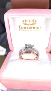 Cincin Berlian Semanggi Wanita - SMG 3058