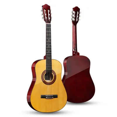 Beginner 38 Inch Classical Guitar Spruce Wood Gloss or Matte Finish