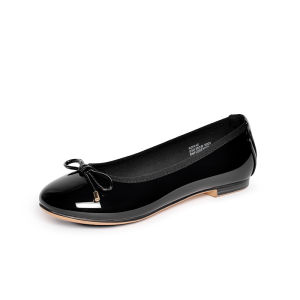 Reemoor | Leather Ballet Flats with Soft Bottom Womens Shoes