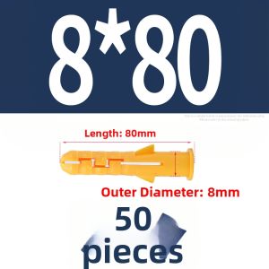 BAIRUITE | Expanding Plastic Plugs 6mm