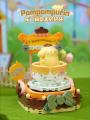 Kuromi And Pachat Dog Colorful Amusement Park Building Blocks Educational Toys for Girls Creative Assembly Gift. 