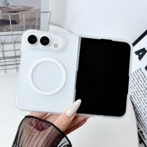 szhaiyu | Case For iPHone DuoiPhone 18 Fold With Magnetic Matte Transparency Shockproof An-ti FingerPrint kin-friendly Clear PC Cover