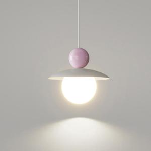 Chandelier LED cream style indoor lampu gantung bilik tidur bilik tidur lampu hiasan sisi katil