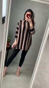 OVERSIZE TOP ATASAN RAJUT JUMBO ATASAN RAJUT WANITA KEKINIAN