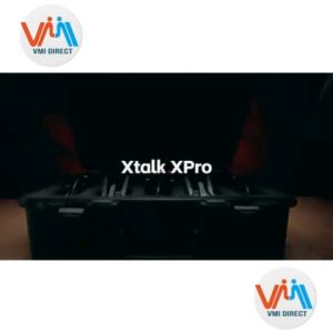 SYNCO XTALK XPro Series Wireless Intercom Headset System 2.4 GHz Full Duplex 1640feet/500 Meter Communication System Real Time Monitoring for Team Communication Movie Shoot Live Show Stage Performance Broadcast Filmmaking Master Remote Headset VMI Direct