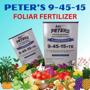 PETERS PROFESSIONAL WATER SOLUBLE FERTILIZER BLOSSOM BOOSTER 9-45-15