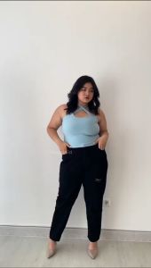 EGALE.ID - Tied Halter Tanktop | Plus Size Jumbo Size Big Size