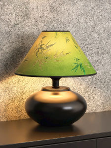 Abotu | Vintage Chinese Aesthetic Simple Ceramic Lamp