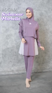 ROCELLA SWIMWEAR ELNARA - BAJU RENANG MUSLIMAH BISA COD DAN GRATIS ONGKIR BAHAN DRY CO