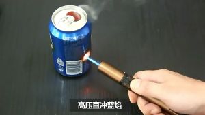 Bật lửa Khò Honest 1 Tia lửa cầm tay chuyên dụng (kim loại) Hột quẹt Lửa khò 1 tia cực mạnh (KHÔNG GAS)