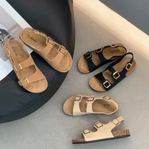 Most Wearable Casual Comely Sandals: Dual Strap Ankle Sandals for Men & Women