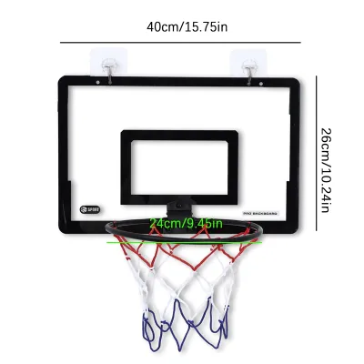 Khung Rổ Bóng Rổ Mini Trong Nhà 40x20cm Bằng Nhựa Dành Cho Trẻ Em Và Người Lớn Gắn Tường Đồ Chơi Trò Chơi Tại Nhà Và Văn Phòng
