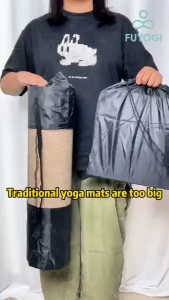 SG In Stock Foldable TPE Yoga Mat Easy to Carry Non-Slip Pilates Mat Lightweight Suitable for Travel TPE Yoga Mat Pilates Mat.