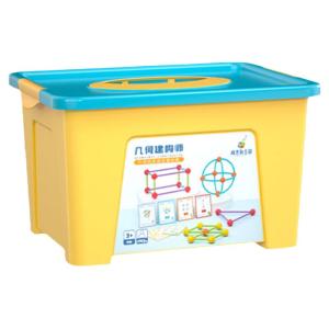 Wisdun Kingdom Geometric Constructor 3D Spatial Thinking Training Building Blocks Toy for Children Puzzle Assembly Educational Toy